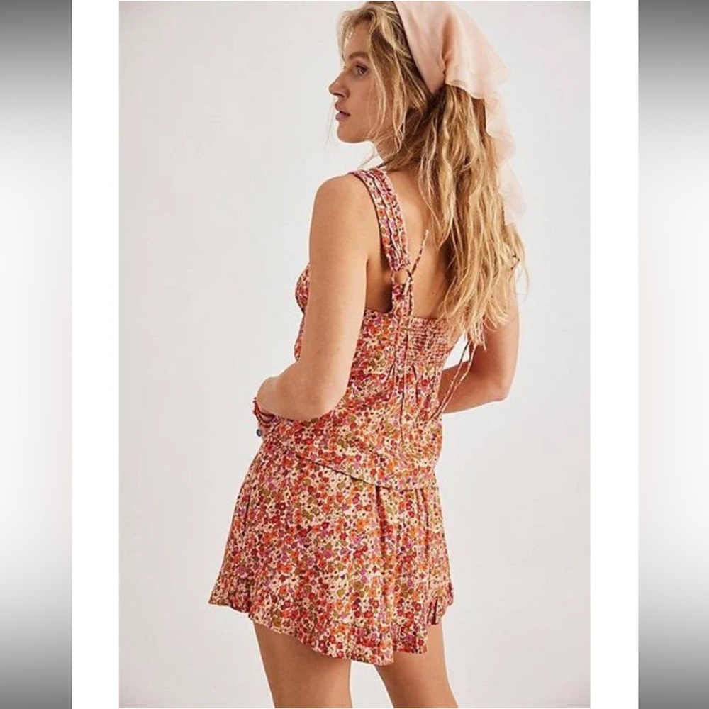 Free People Ellia Printed Set 
Size XS